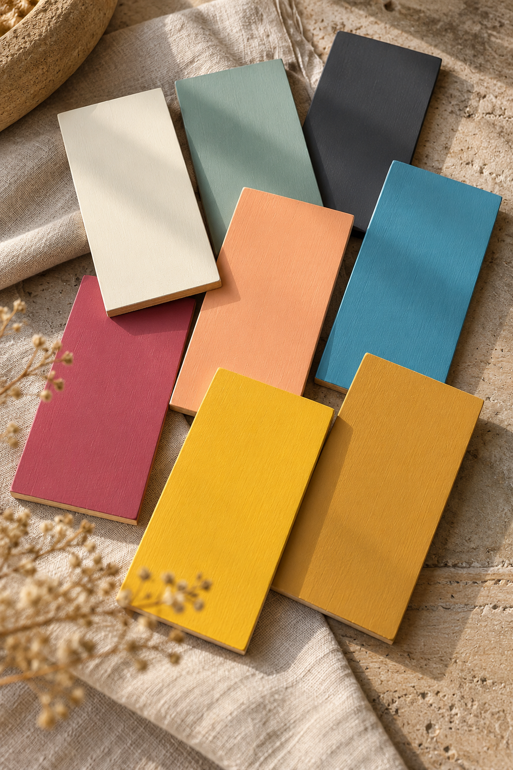 Castario Colour Samples – handgeschilderde kleurstalen